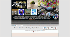 Desktop Screenshot of kentuckyantiquetrail.com